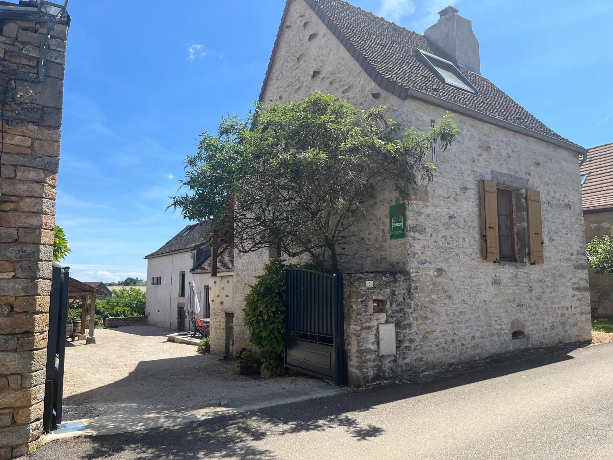Le Cercotin Villa Moroges Exteriör bild